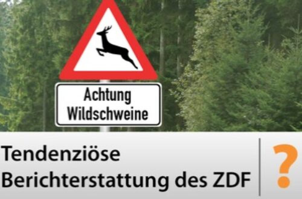 Unterstützt die Petition gegen tendenziöse Berichterstattung des ZDF!