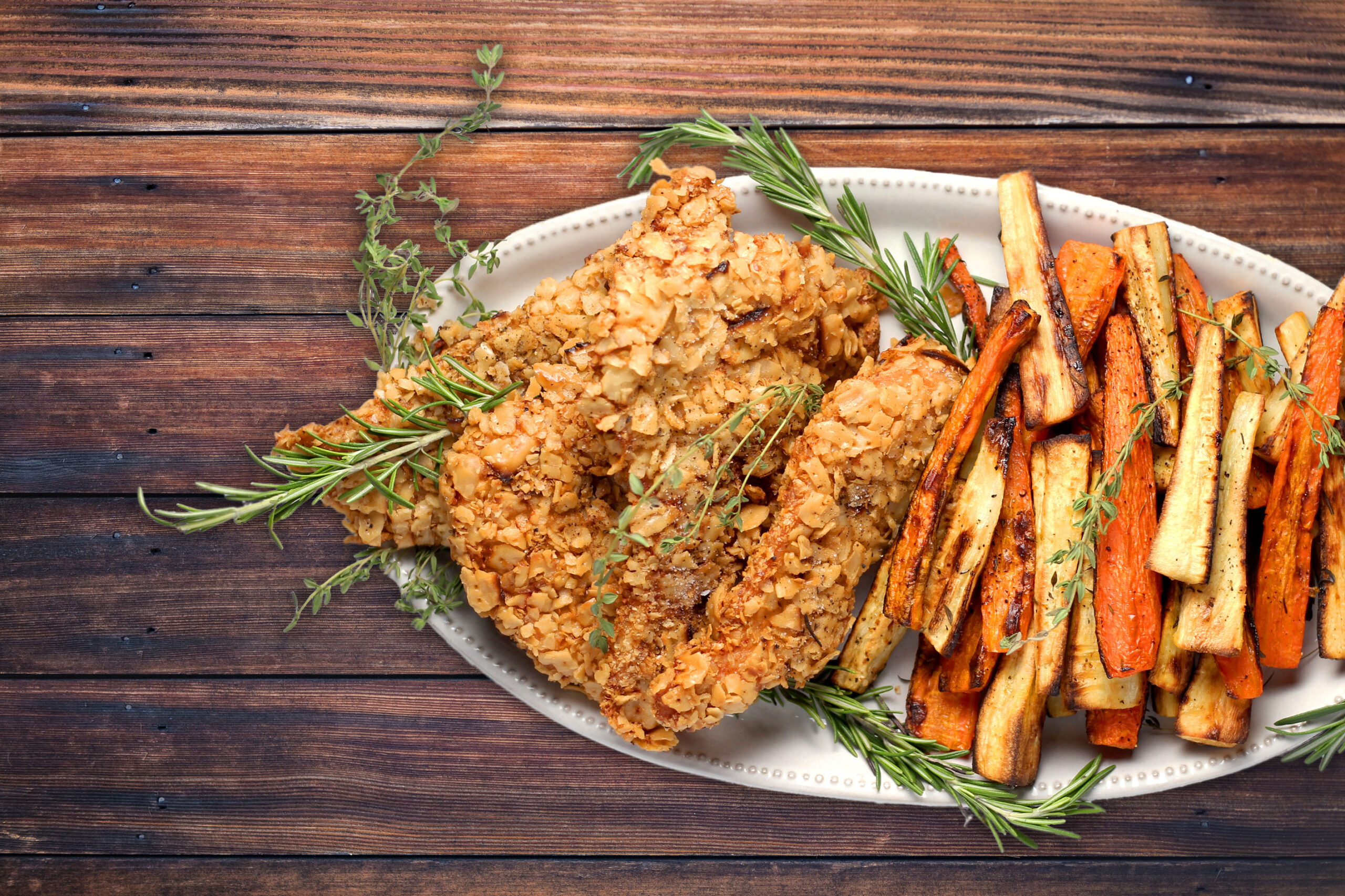 Wildschweinschnitzel Paniert Mit Cornflakes Jagd1